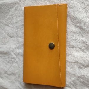 Portland Leather Goods Rancher Wallet in Marigold (Unicorn!)